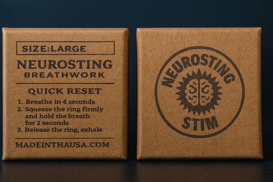 Neurosting Stim – Biohacker’s Quick Reset Ring
