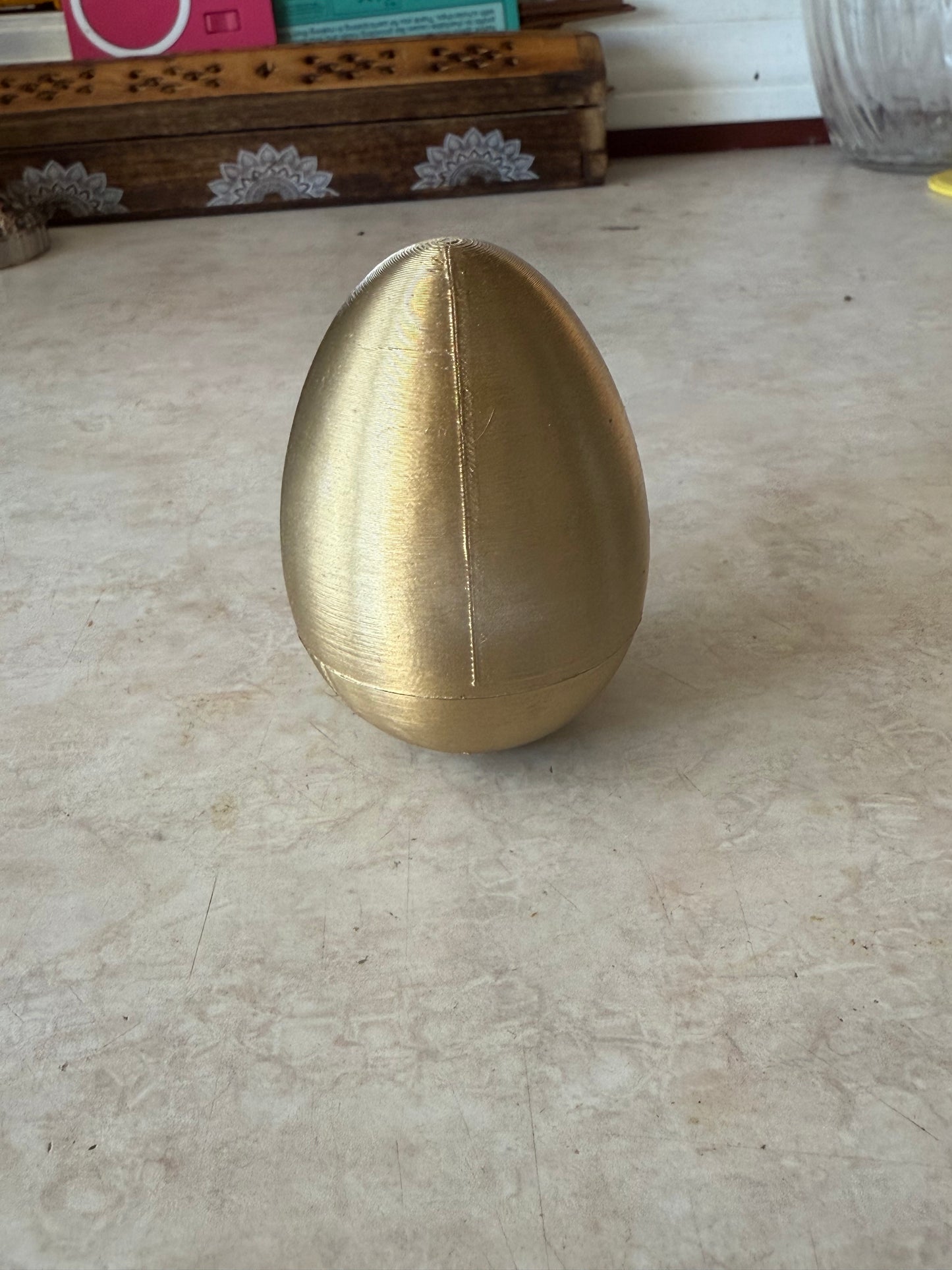 Golden Middle Finger Easter Egg Gag Gift
