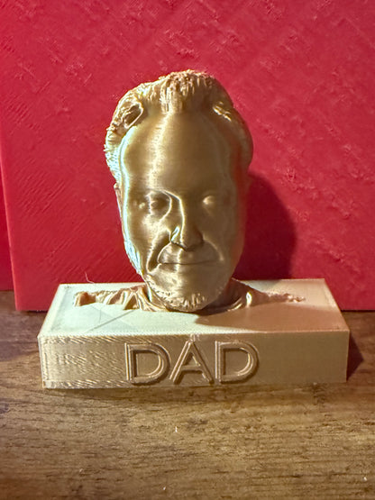 CUSTOM “DAD” HEAD TROPHY